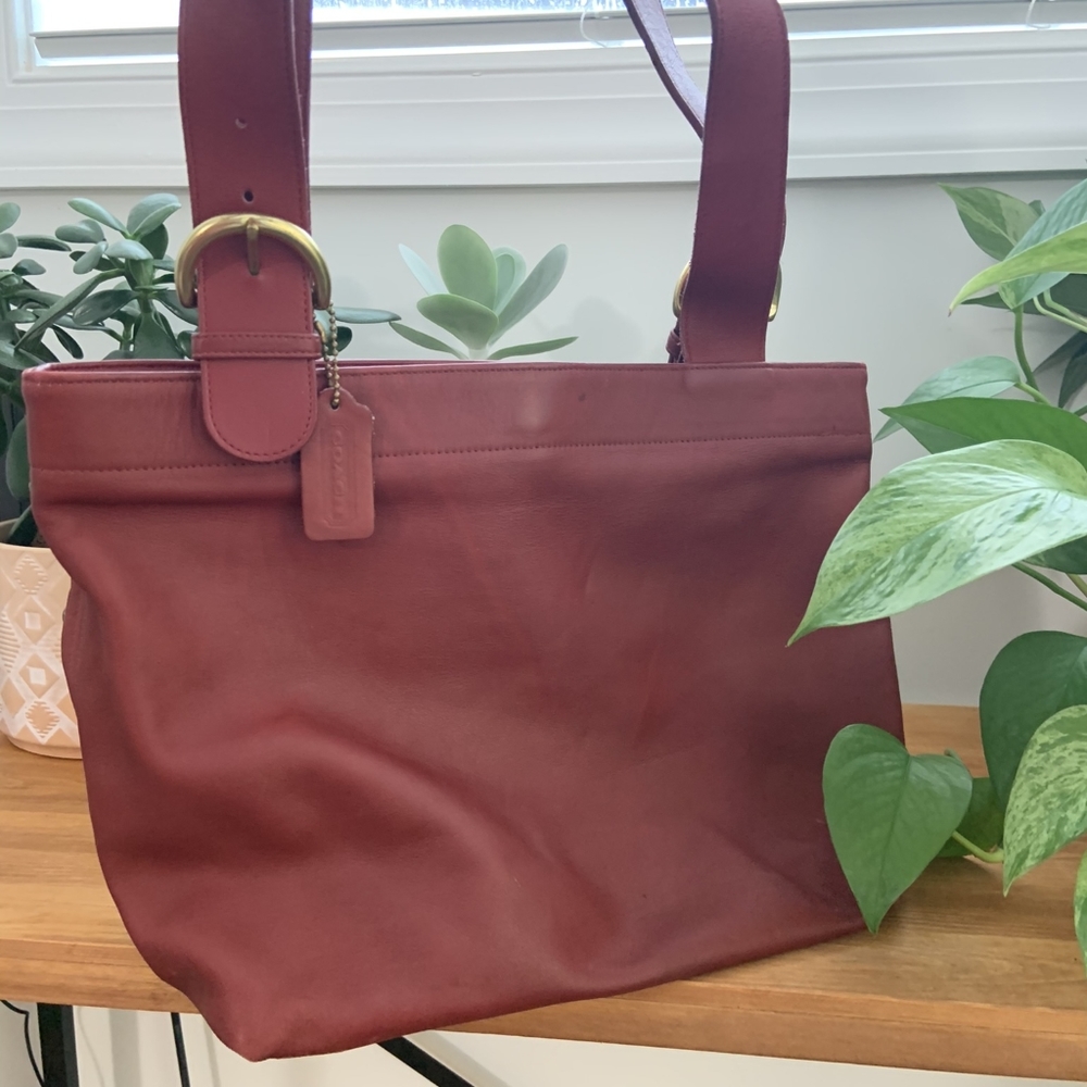 Vintage Coach Soho Lafayette Bag Red